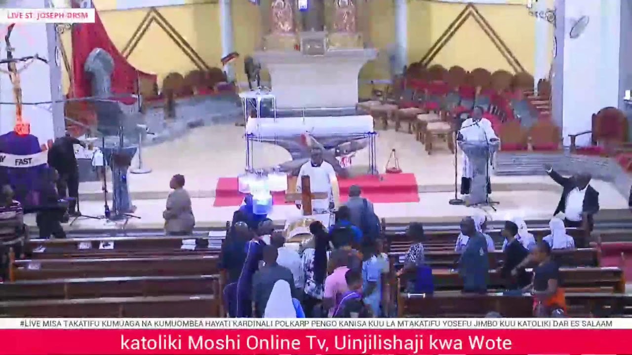 MISA YO GUSABIRA KARIDINALI POLYCARP PENGO I DAR ES SALAAM/ TANZANIA