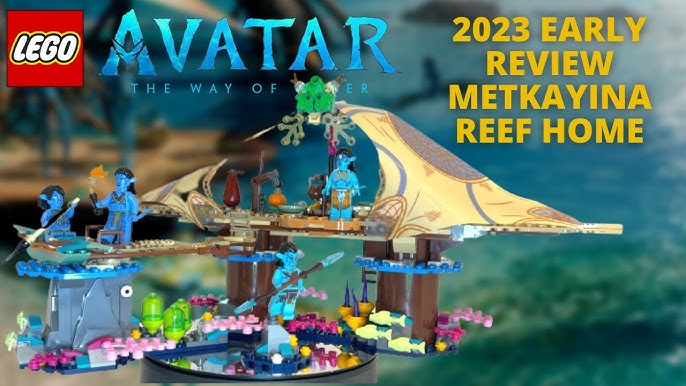 LEGO Avatar: The Way of Water Mako Submarine​ 75577 Buildable Toy Model,  Underwater Ocean Set with Alien Fish and Stingray Figures, Movie Gift for