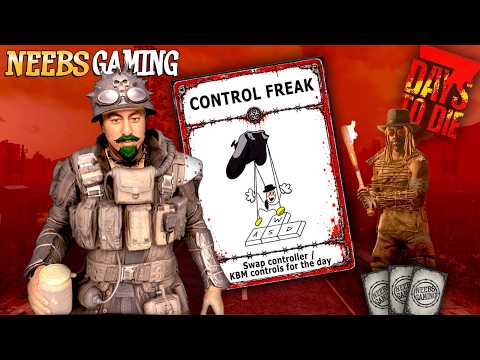 This Card Is Mean! - 7D2D VS. with SABOTAGE CARDS! (Cul-de-sacked 2.0)