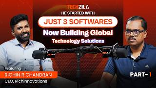 The Real Startup Journey Nobody Talks About | Richin R Chandran | Techzila|  Part 01