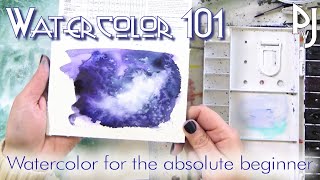 Watercolor 101 - Watercolor Tips and Techniques for the Absolute Beginner!