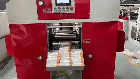 800/1000 Automatic Drawstring Garbage Bag Making Machine (Automatic roll change)