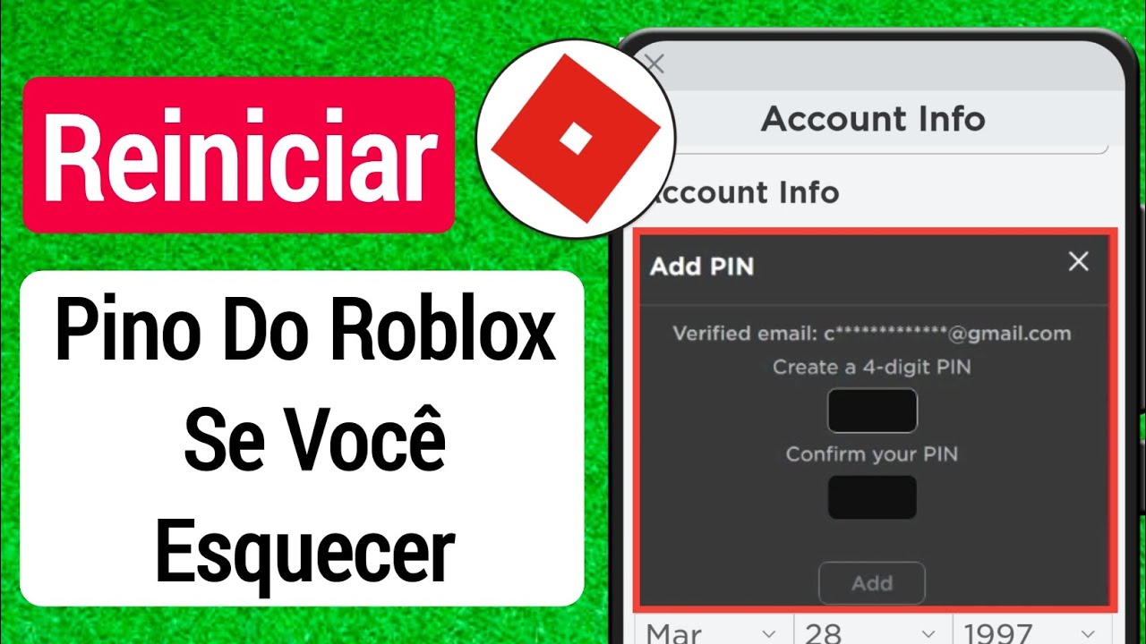 Como remover o pino no Roblox  Como desativar o PIN da conta Roblox 