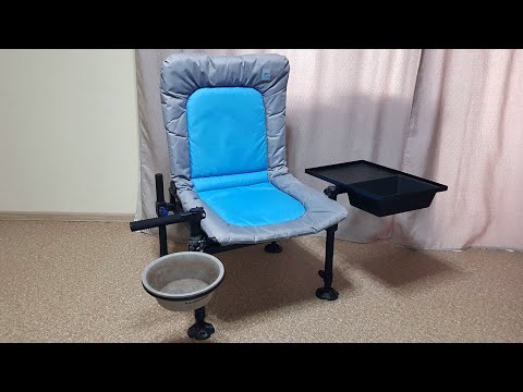 Видео: Обзор на кресло и обвес FLAGMAN Match Competition Feeder Chair d36мм