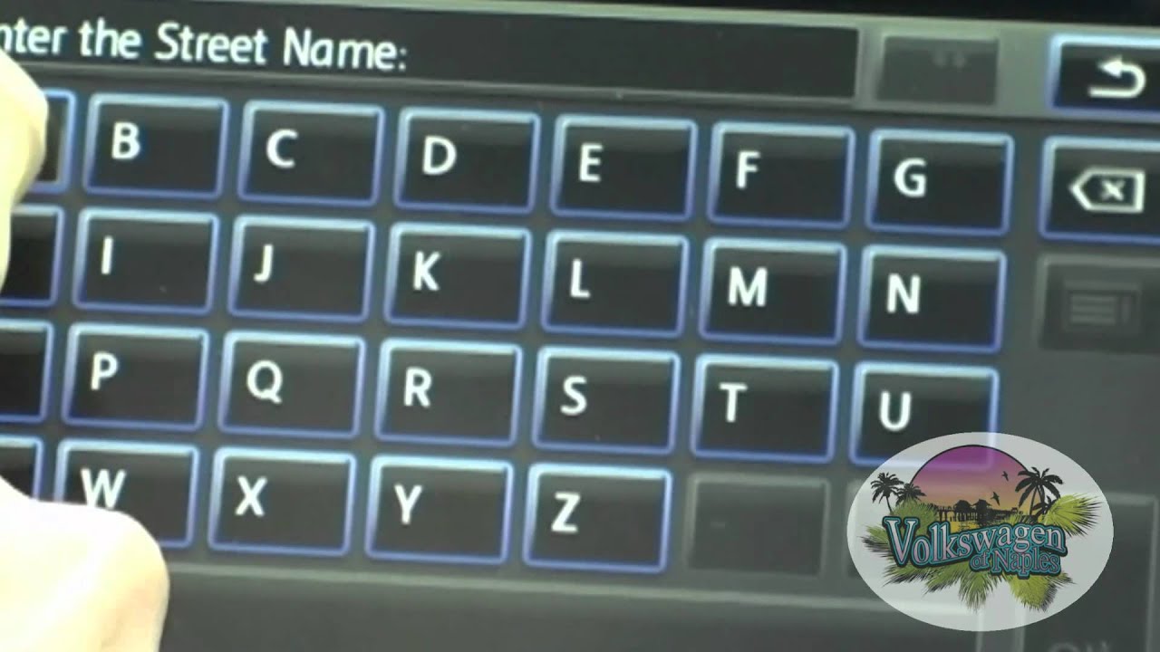 VW Navigation System Tutorial - YouTube