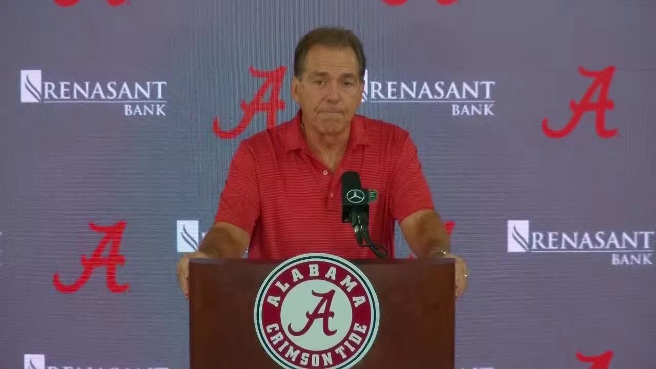 Watch Coach Saban's Monday Press Conference. - YouTube