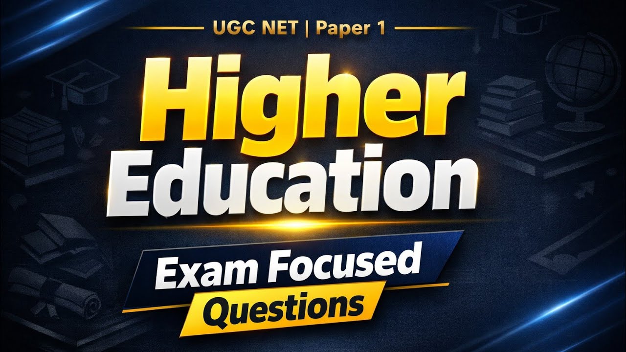 Higher Education Paper 1 | Most Expected Questions | UGC NET 2026 🔥
