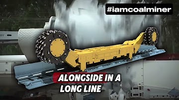 Longwall mining is a form of underground coal mining.