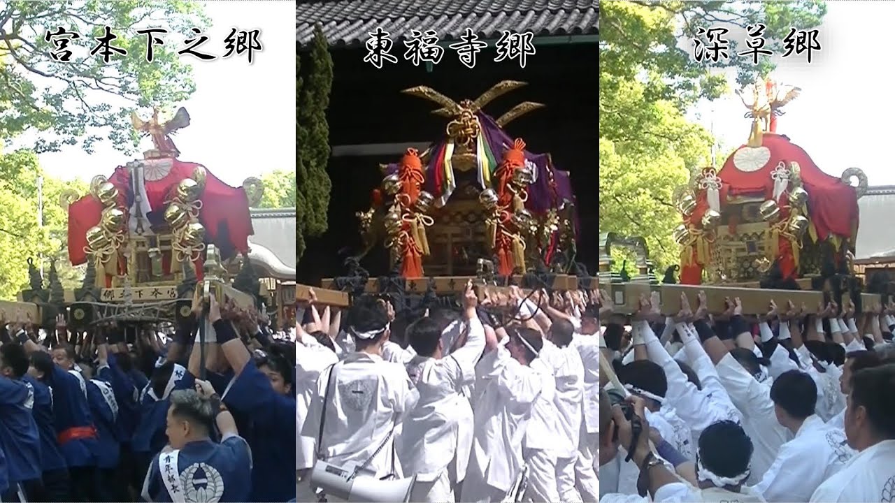 令和7年 藤森祭 神輿巡行　藤森神社・東福寺・伏見稲荷大社