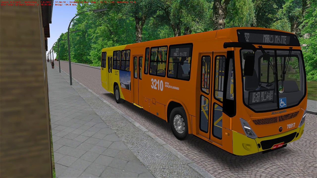 [OMSI 2] Torino 2014 MB OF1721 - Mapa Gladbeck + G27 