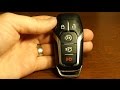 2017 Ford Explorer key fob battery replacement