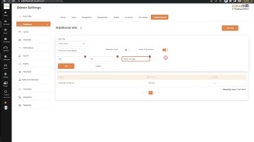 How to manage custom fields while adding employees