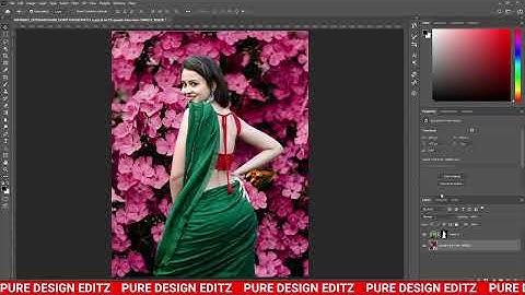 how to joint picture editing background in photoshop cc । part 2 । PURE DESIGN EDITZ