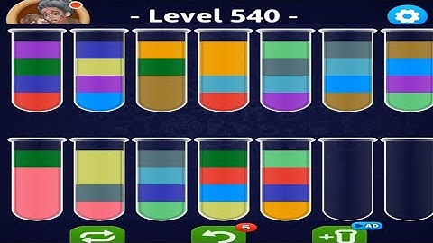 Colour sort level 540