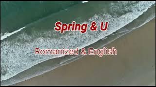 SPRING & U- Fran | Romanized & English lyrics | Background music no copyright free to use |MaiPai