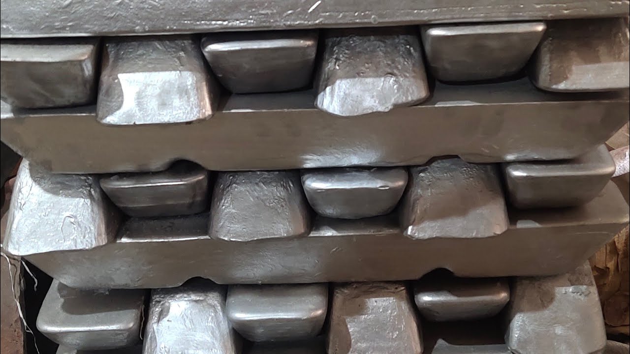 Making Aluminium Ingots YouTube