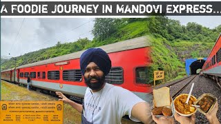 Mumbai To Goa A Foodie Journey In 10103 Mandovi Express ye Hai Konkan Route Ki Fast Passenger