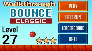 [New Levels] Bounce Classic Game (Level 27) 3 STAR Walkthrough screenshot 5
