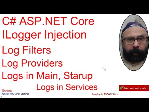 Lecture 3 - Logging in ASP.NET Core |  C# ASP.NET MVC Core Fundamentals