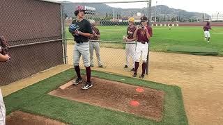 Diego Barajas RHP 2024 Simi Valley High Bullpen #baseball #uncommitted