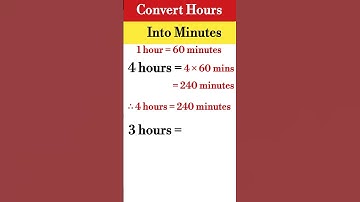 🤯💯 Converting Hours into Minutes #shorts #hours #minutes #tricks #maths #convert