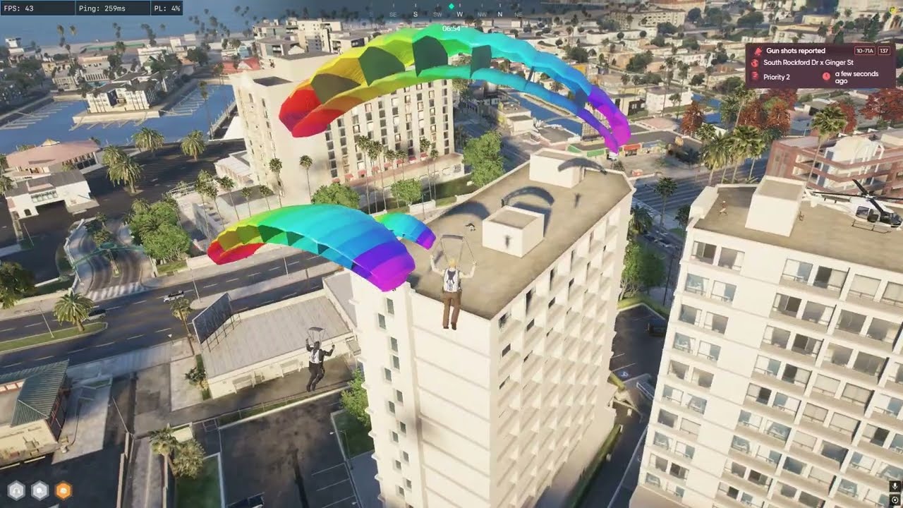 BCSO Cadet Axel Crow attempts to raid The Besties | Parachute Team