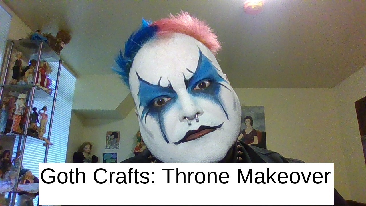 Goth Crafts: Creating a Throne Part 1