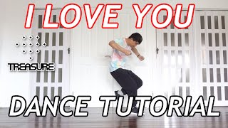 TREASURE 'I LOVE YOU' DANCE TUTORIAL | Step by Step ID