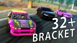 First 32 Full Drift Bracket In 0.35! - TLDC Pro Am Drift Event - Live!