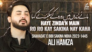 Haye Zinda’n Main Ro Ro kay Sakina Nay Kaha| Ali Hamza | Noha | 2023/1445