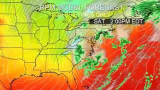 RPM NA 12km 72 Hours Eastern US 12Z OCT 30 2014 RUN