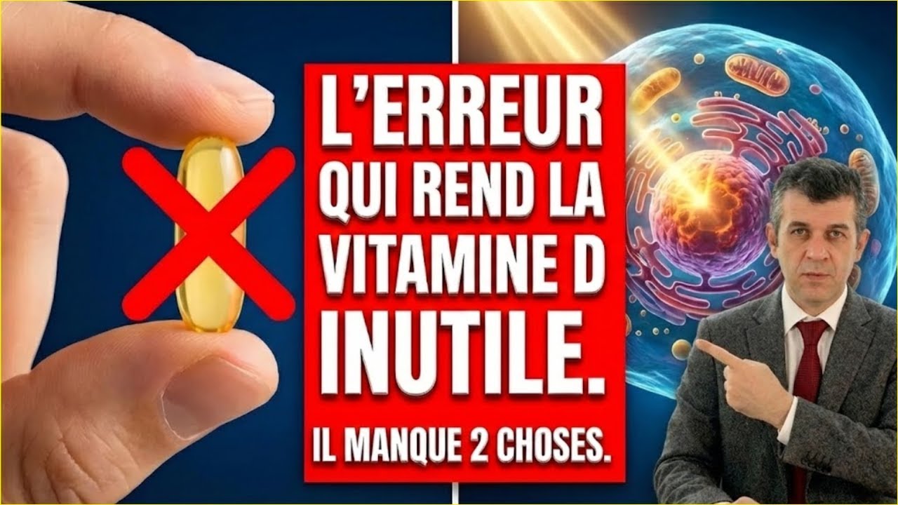 7 SIGNES GRAVES DE CARENCE EN VITAMINE D. Le dernier est le plus dangereux !