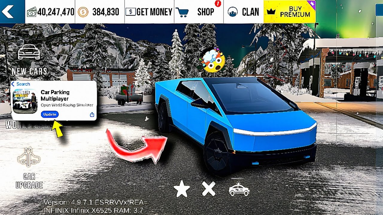 NEW UPDATE! Tesla Cybertruck Driving & Sound Test in CPM