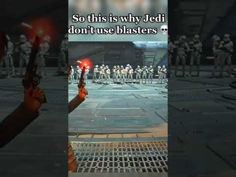 Jedi Don't Use Blasters for a Reason in Jedi Survivor!🔥😂💀