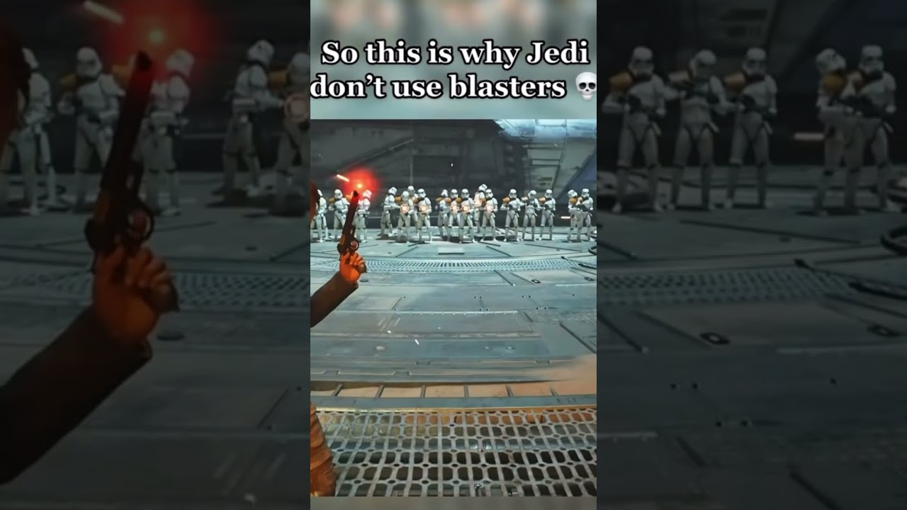 Jedi Dont Use Blasters for a Reason in Jedi Survivor