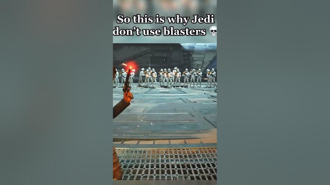 Jedi Don't Use Blasters for a Reason in Jedi Survivor!π₯ππ Jedi Don't Use Blasters for a Reason in Jedi Survivor!π₯ππ