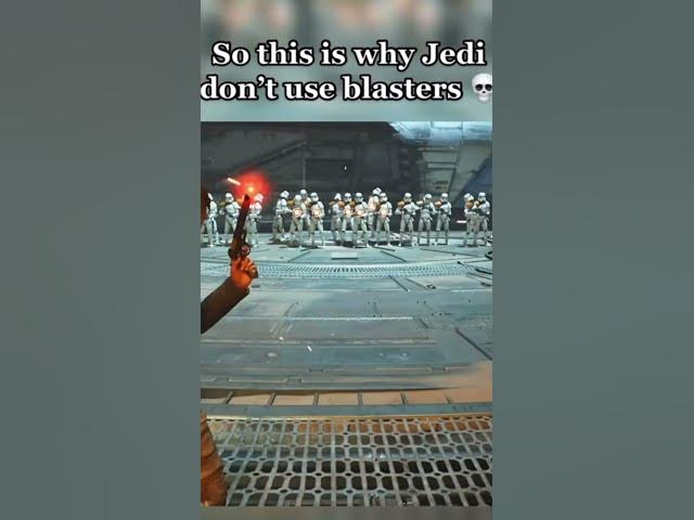 Jedi Don't Use Blasters for a Reason in Jedi Survivor!🔥😂💀