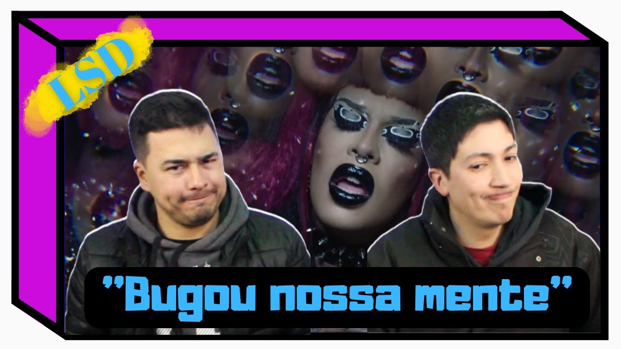 [REACT] GLORIA GROOVE - LSD (VISUALIZER OFICIAL) - YouTube