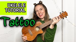 Rauw Alejandro & Camilo - Tattoo Remix | Tutorial Ukelele Mica Amatti