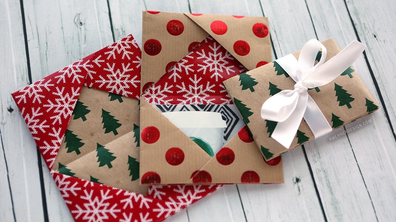 18 Best Gift Card Presentation Ideas - How to Wrap a Gift Card Present