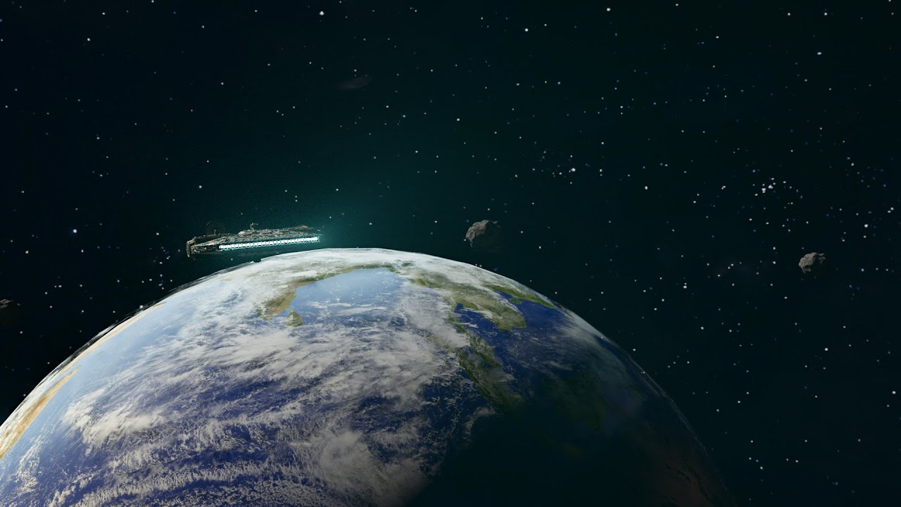 Create CGI VFX Space Scene in Maya | Maya 2023 | Arnold render ...