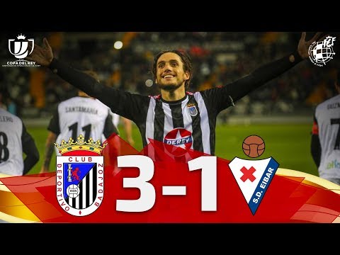 CD Badajoz Eibar Goals And Highlights