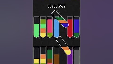 Water Sort Puzzle Level 3577