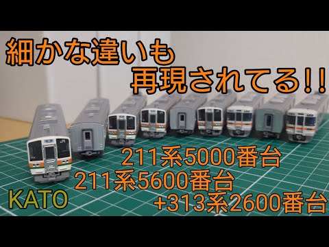 1セットは2形式入ってる] KATO 211系5000番台と211系5600番台&313系