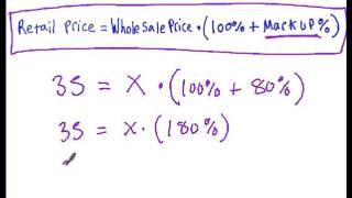 Find the original amount in a percent problem