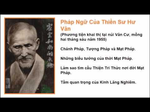Video Tầm quan trọng của Kinh Lăng Nghiêm (HT. Hư Vân) ◾... - youtube