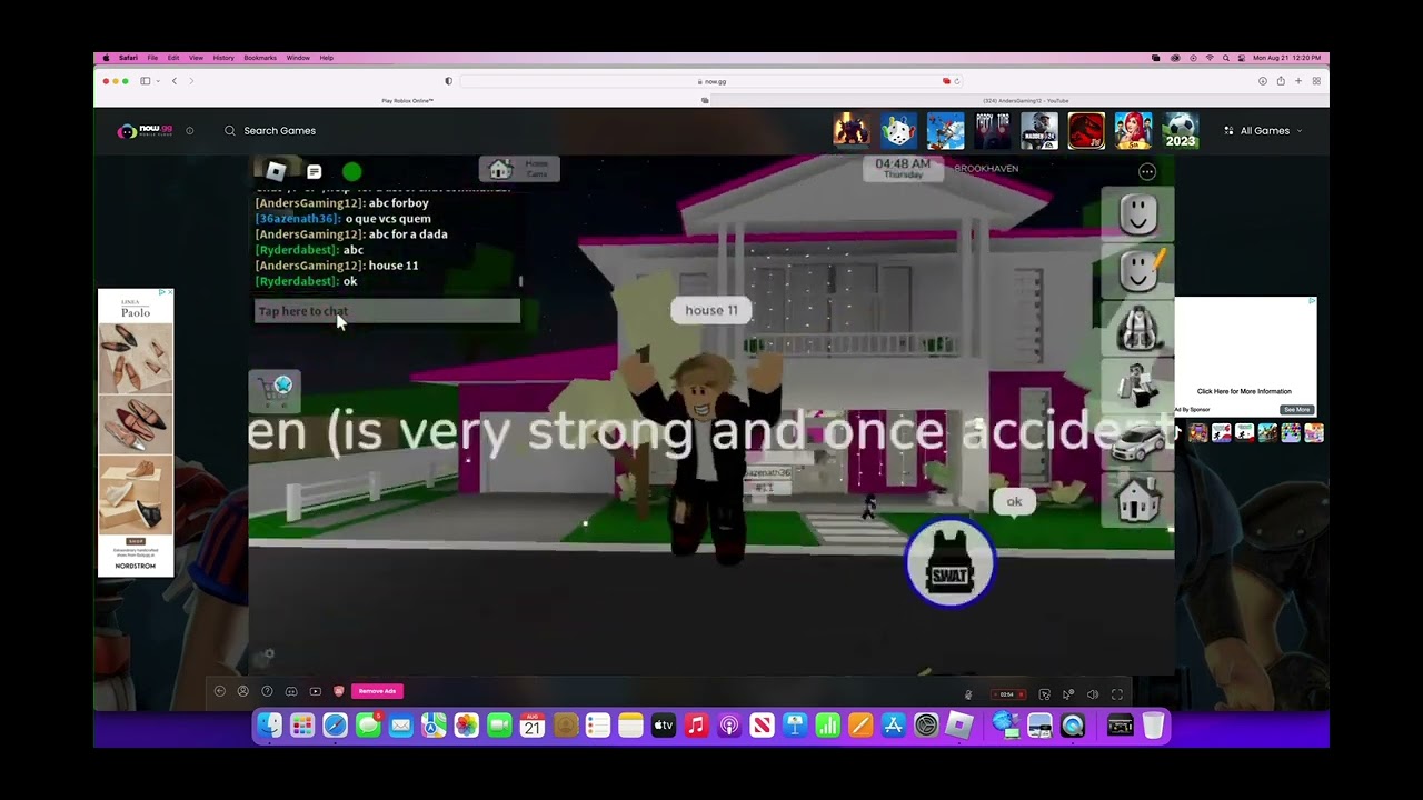 Roblox on now gg lit gameplay #nowgg #roblox 