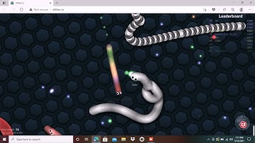 slither.io Gameplay #1 i suck at the game :(