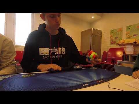 11.81 Official 3x3 One-Handed Average! (NR)