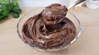 RECHEIO DE CHOCOLATE 2 EM 1 - FÁCIL E RÁPIDO! Recheio de chocolate fácil para bolos e sobremesas. 